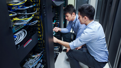 IT Technicians working in data center